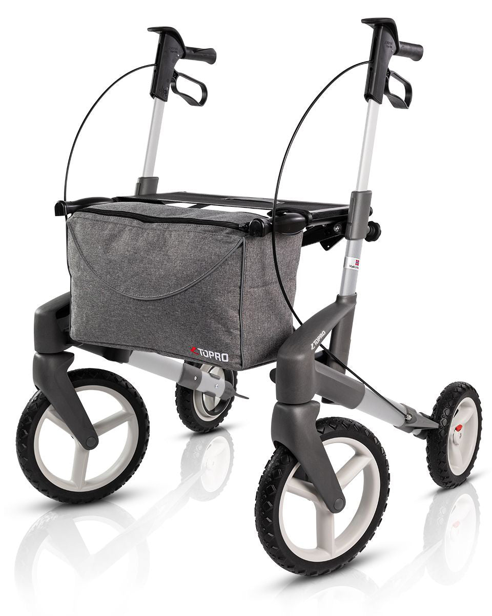 Topro Olympos All Terrain Rollator - Silver